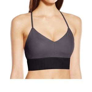 Alo mesh trim bra (nude color)